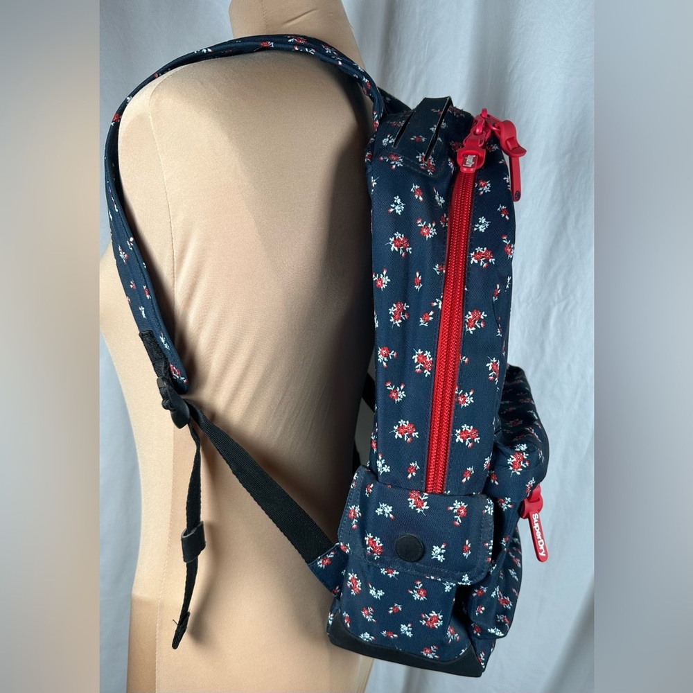 NEW SuperDry Helena Floral Montana Rucksack/Backpack - Picture 2 of 10